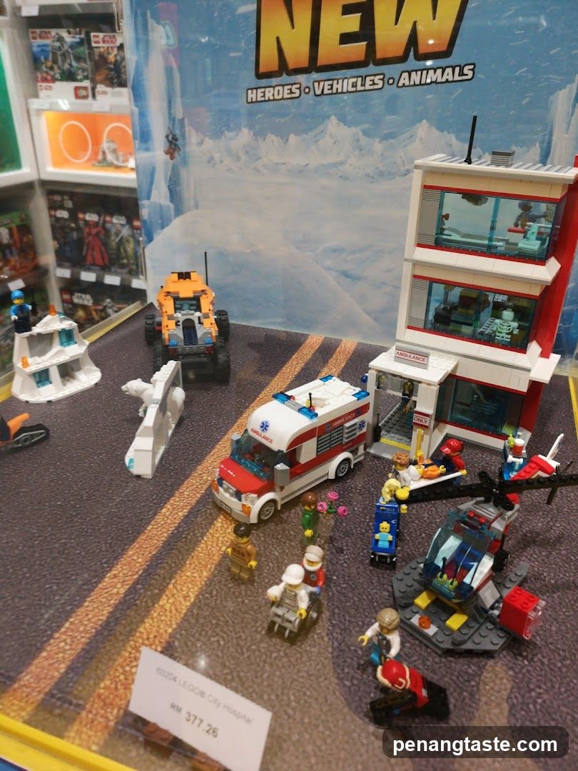 LEGO City Hospital Display
