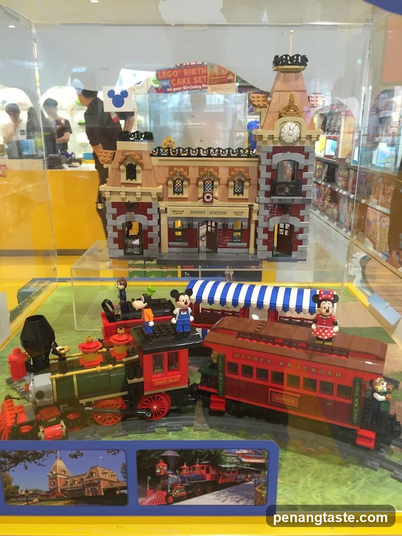 Lego Disney Train Station Display
