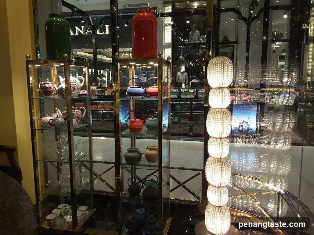Display of Teapots and Vases