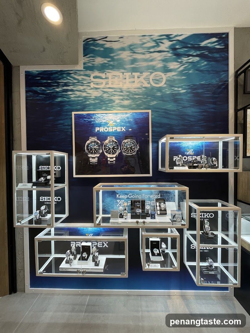 Seiko Watch Display