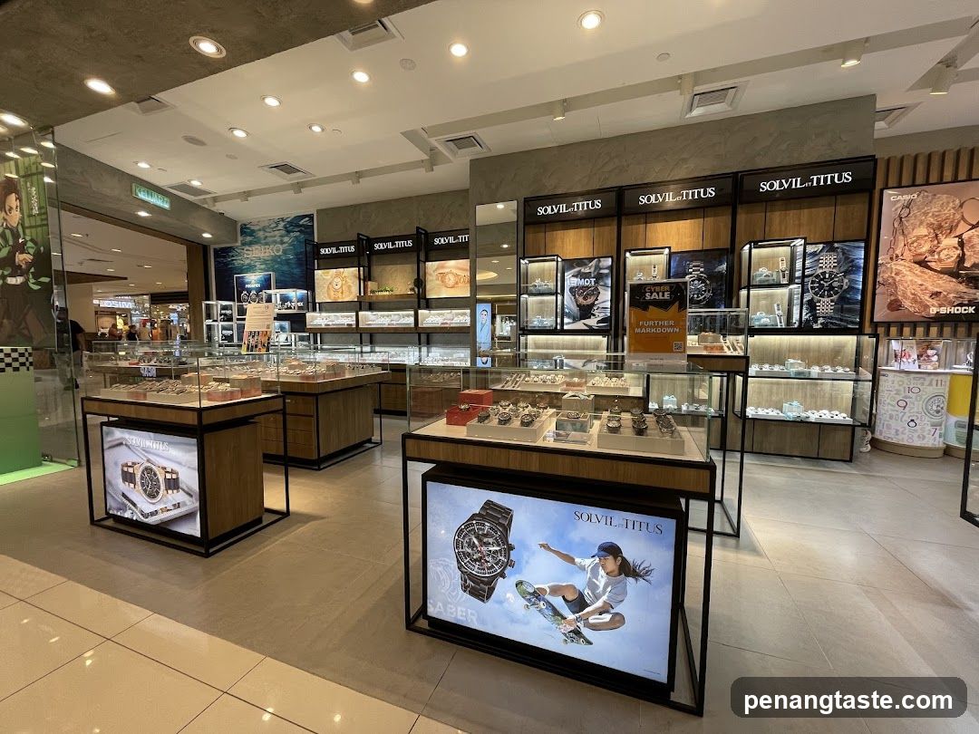 Watch Store Interior