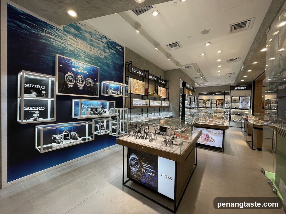 Watch Store Interior