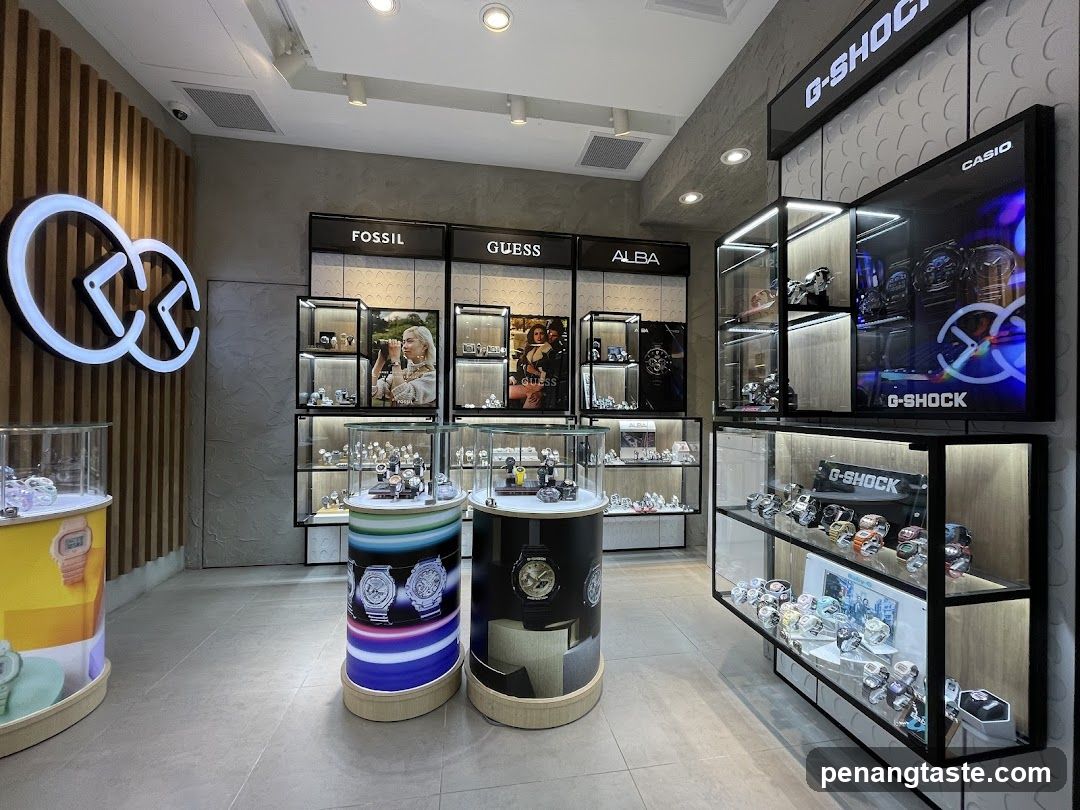 Watch Store Interior