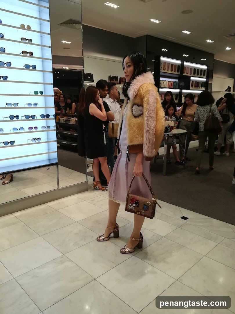 Woman in a store