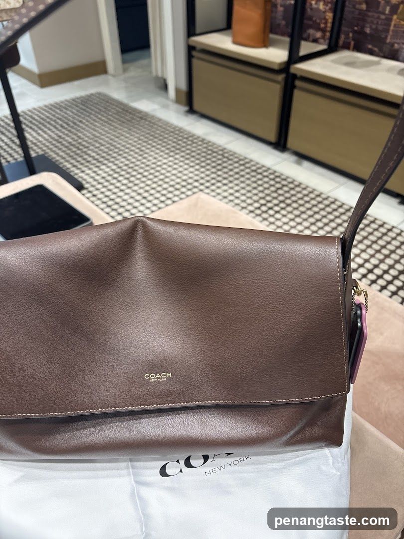 Brown Leather Handbag