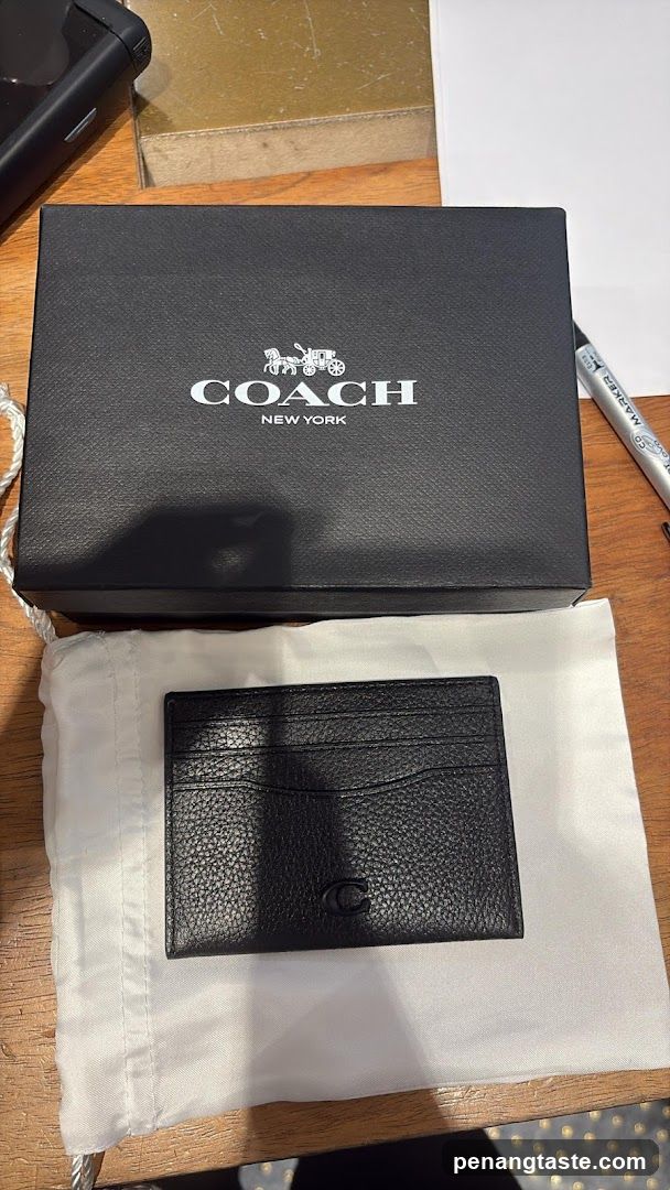 Coach Card Holder