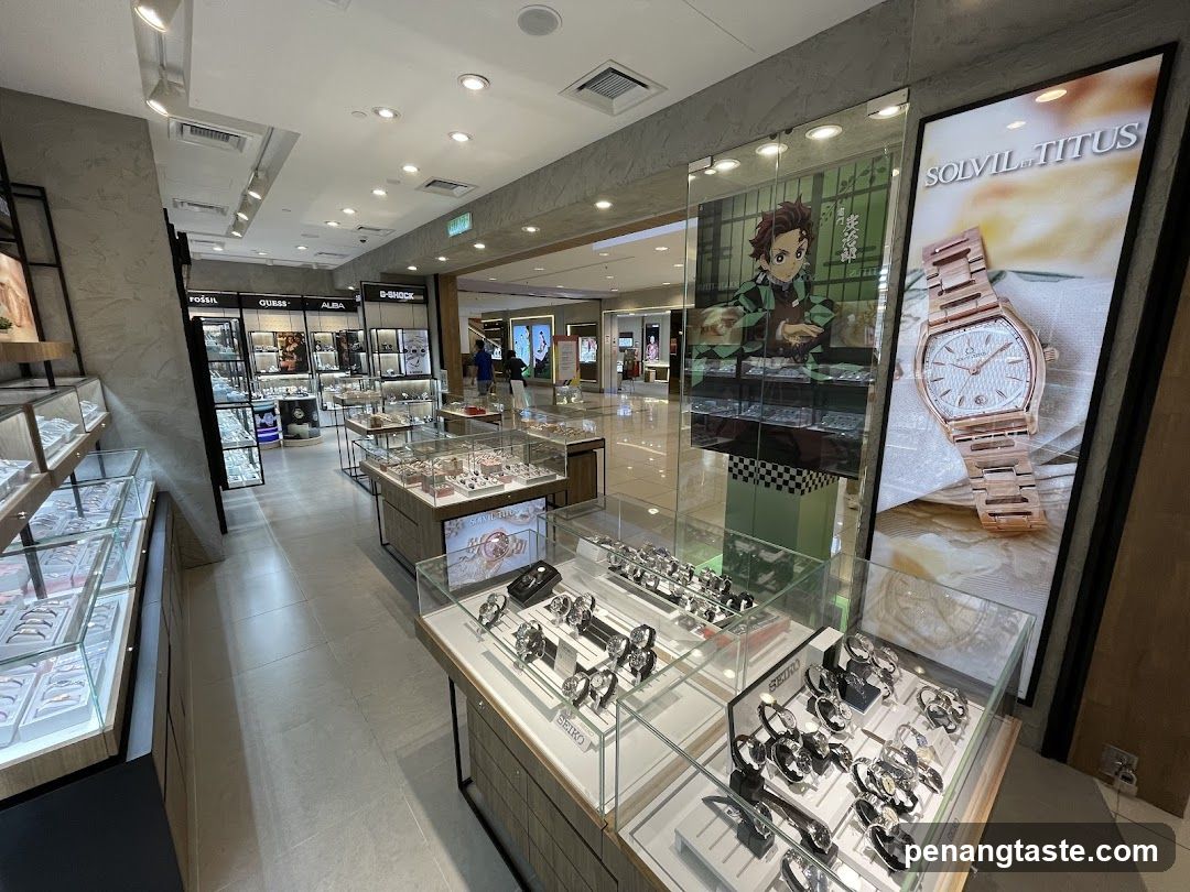 Watch Store Interior