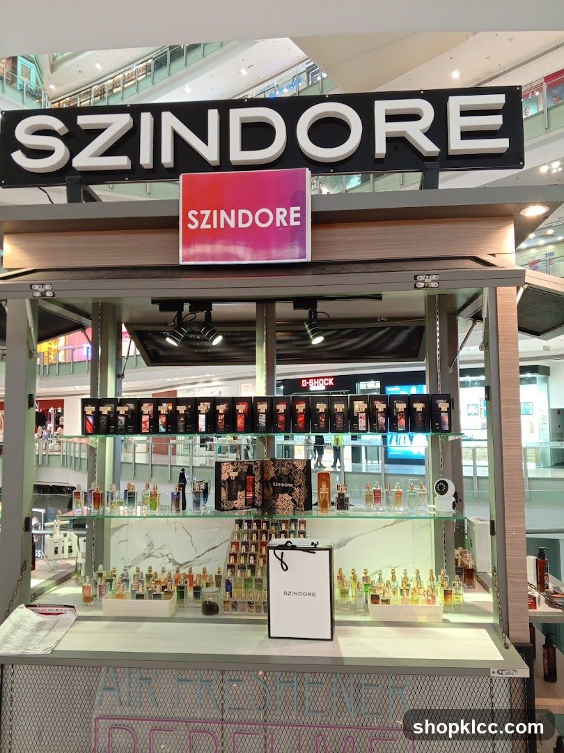 Perfume kiosk display