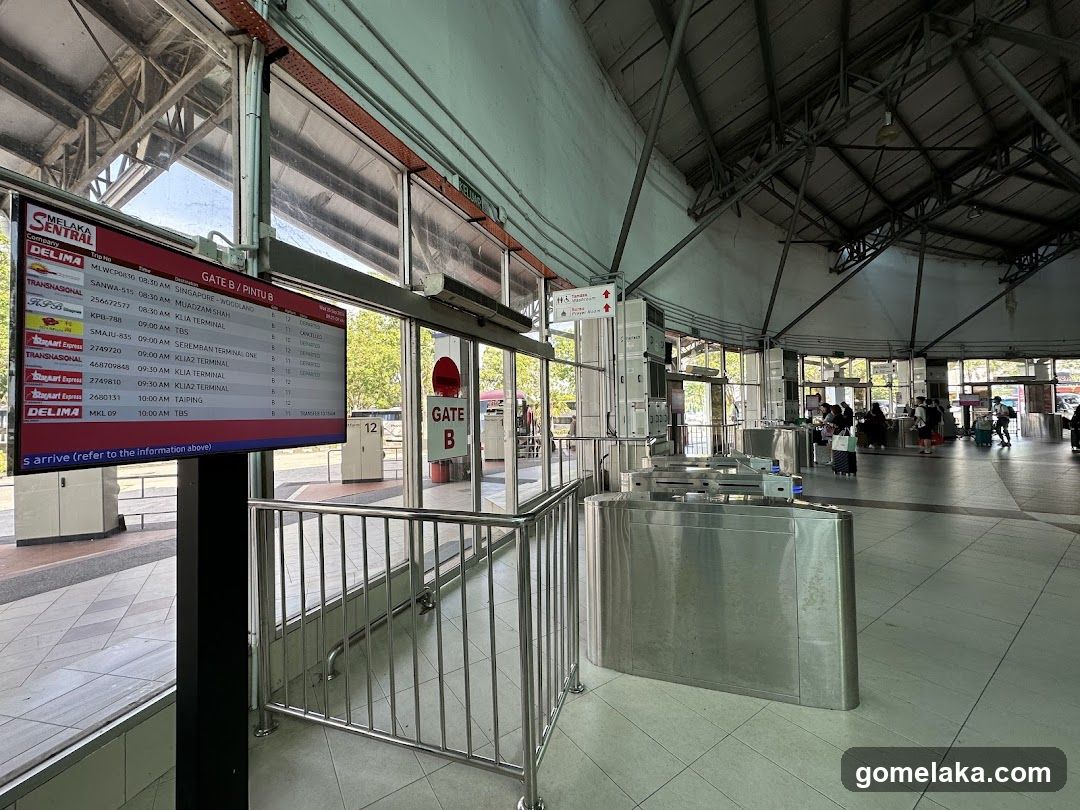 Melaka Sentral Terminal Interior