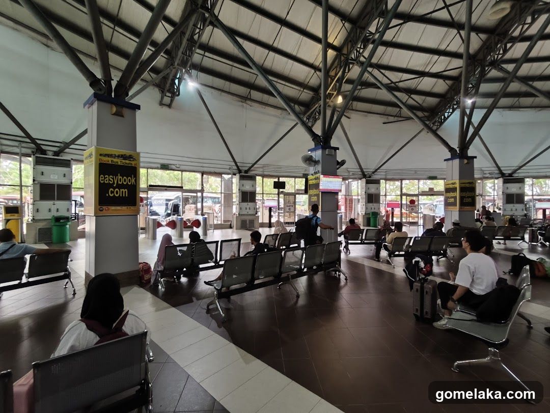 Bus Terminal Waiting Area