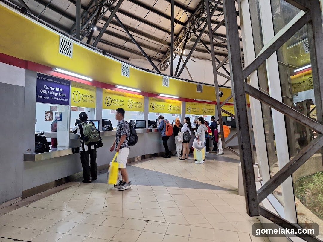Ticket Counter Area
