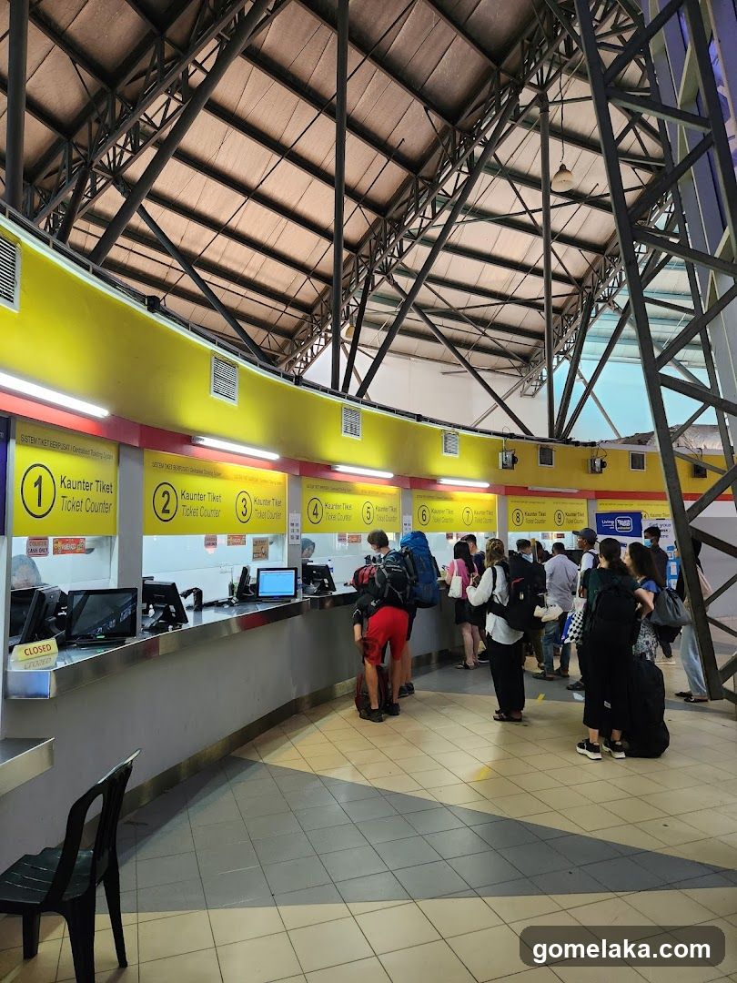 Ticket Counter Area