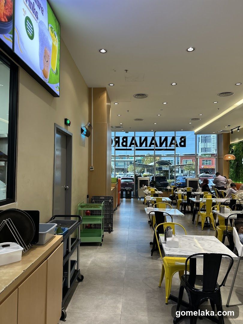 Interior of a café or restaurant