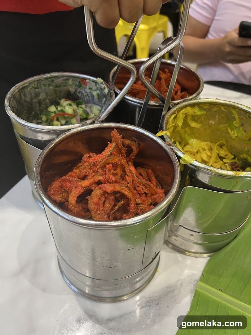 Food Display at Restaurant