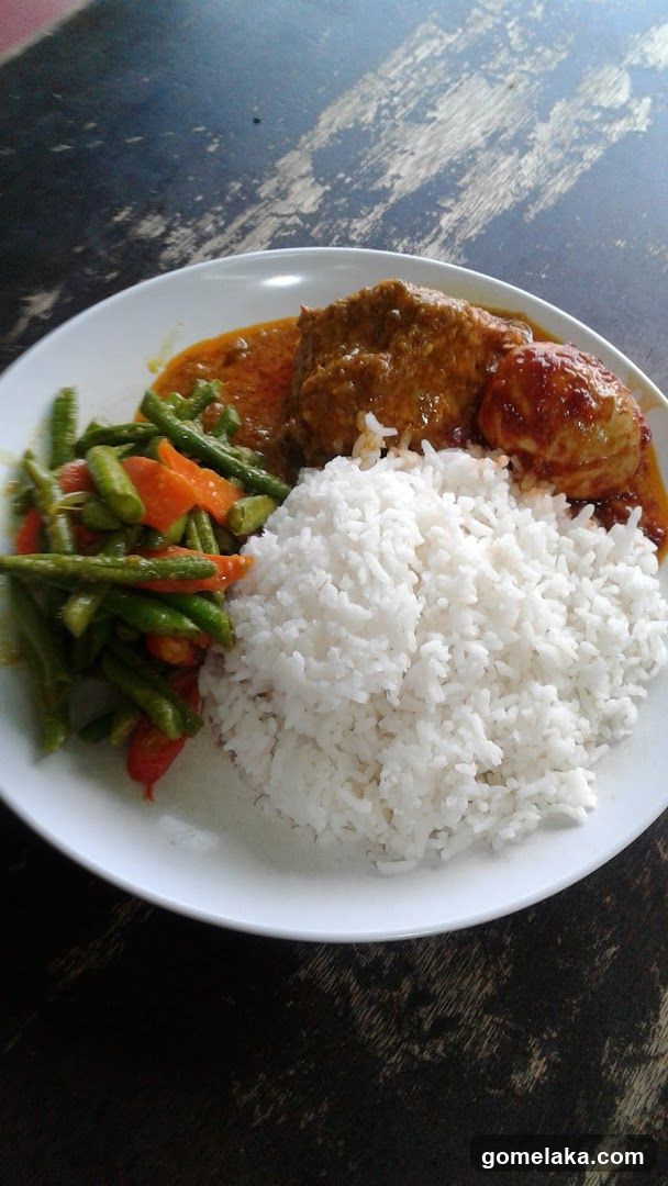 Food Plate on Table