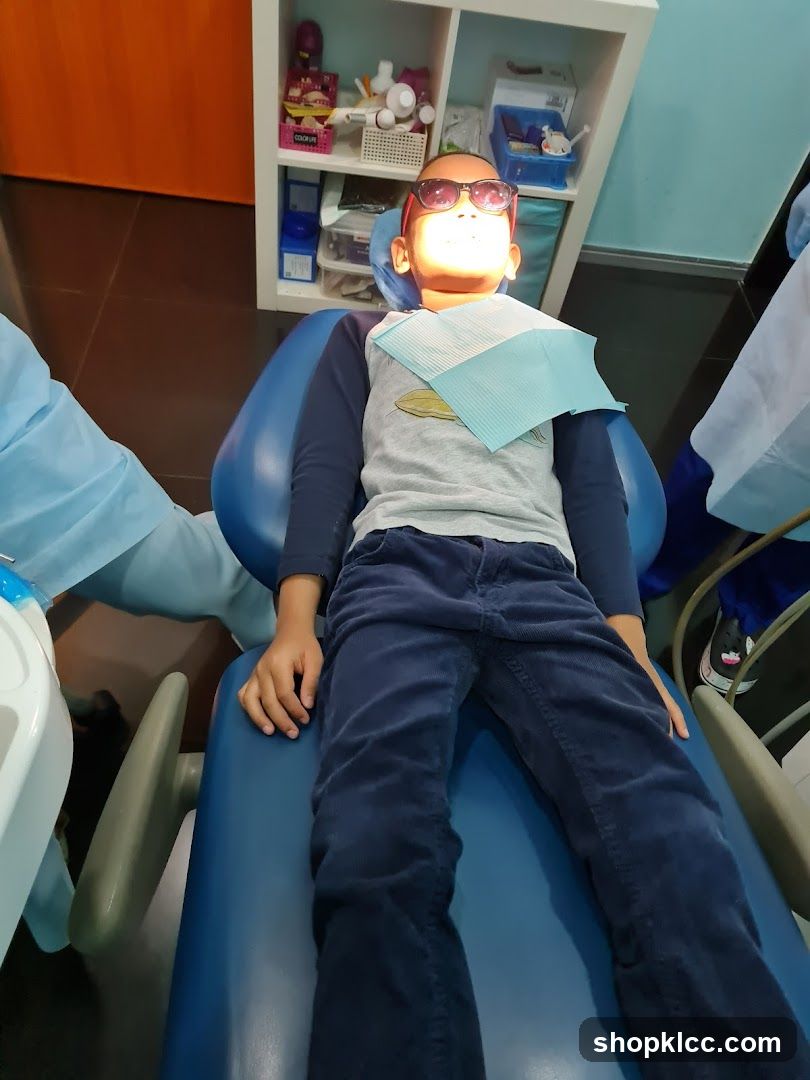 Child in Dental Chair