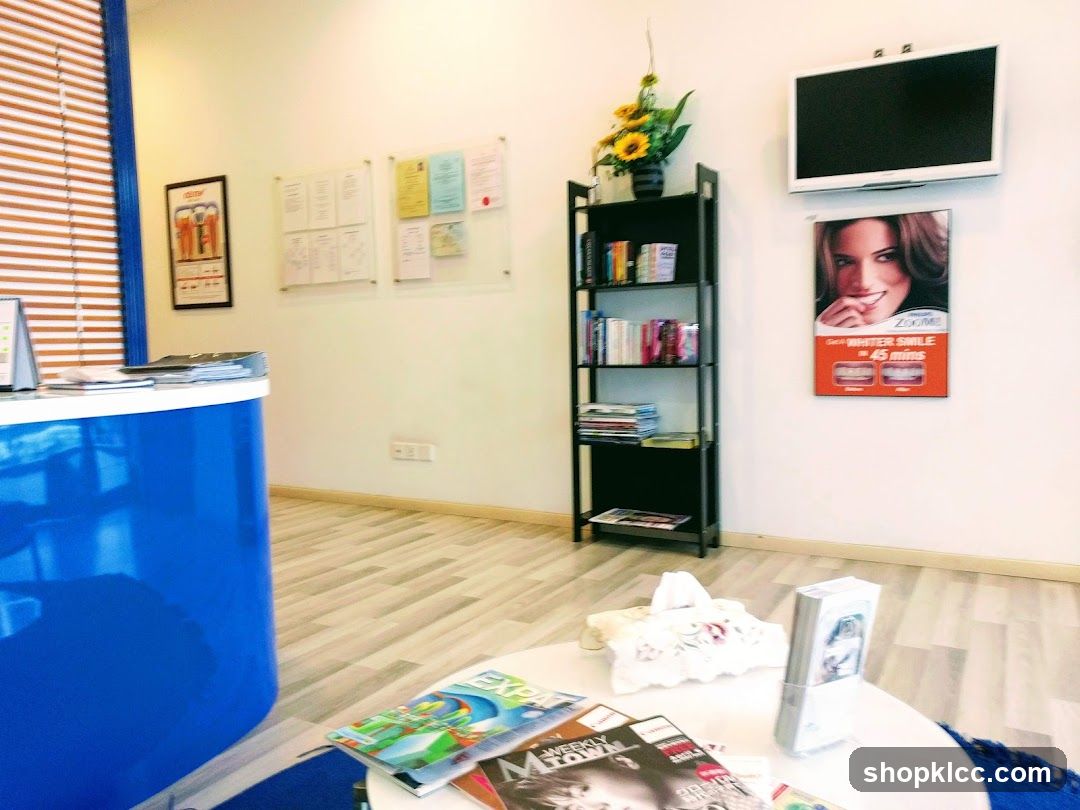 Interior of a clinic or office reception area