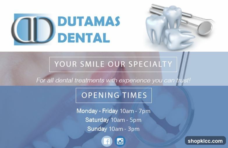 Dutamas Dental Advertisement