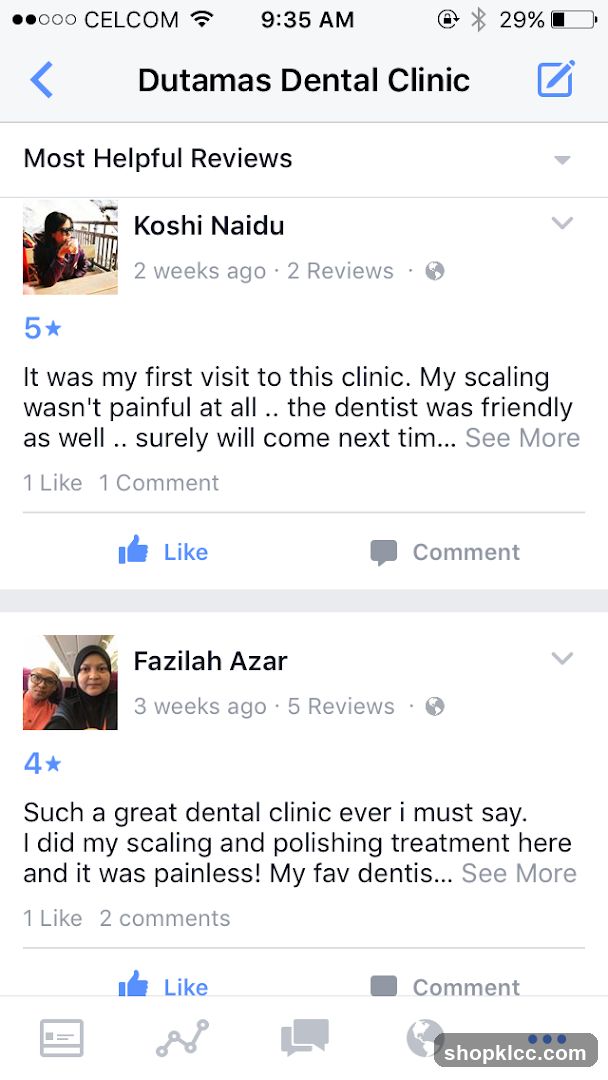 Dutamas Dental Clinic Reviews