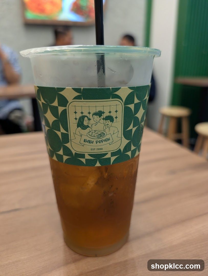 Iced Tea with Branding