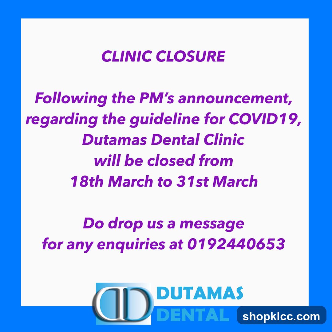 Clinic Closure Notice
