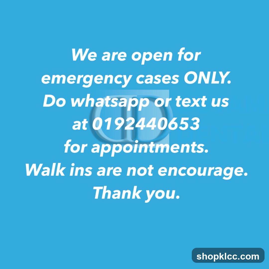 Emergency Appointment Notice