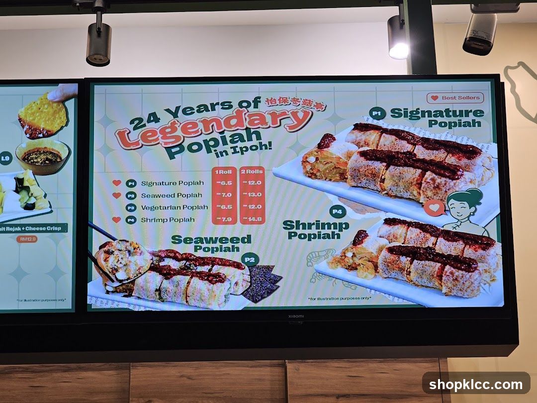 Legendary Popiah in Ipoh!