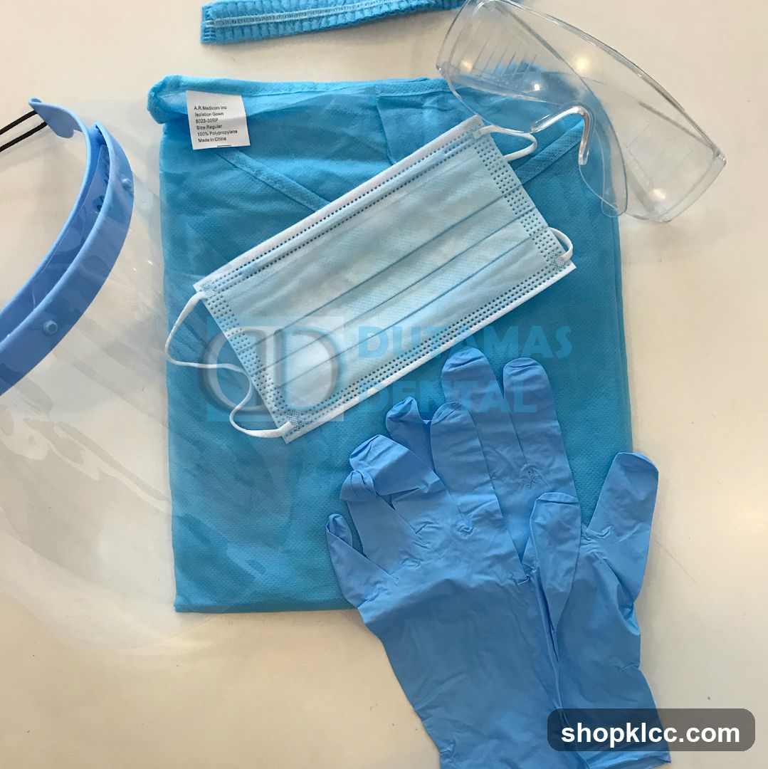 Medical PPE Kit Display