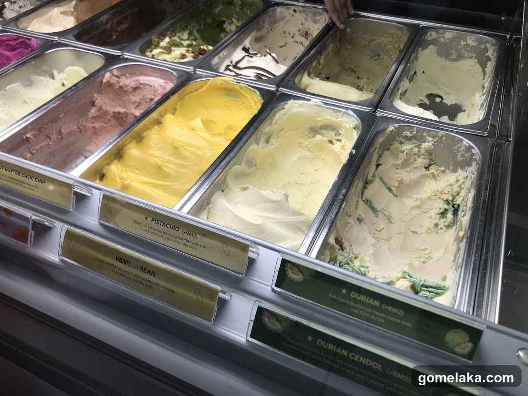 Ice Cream Display Counter