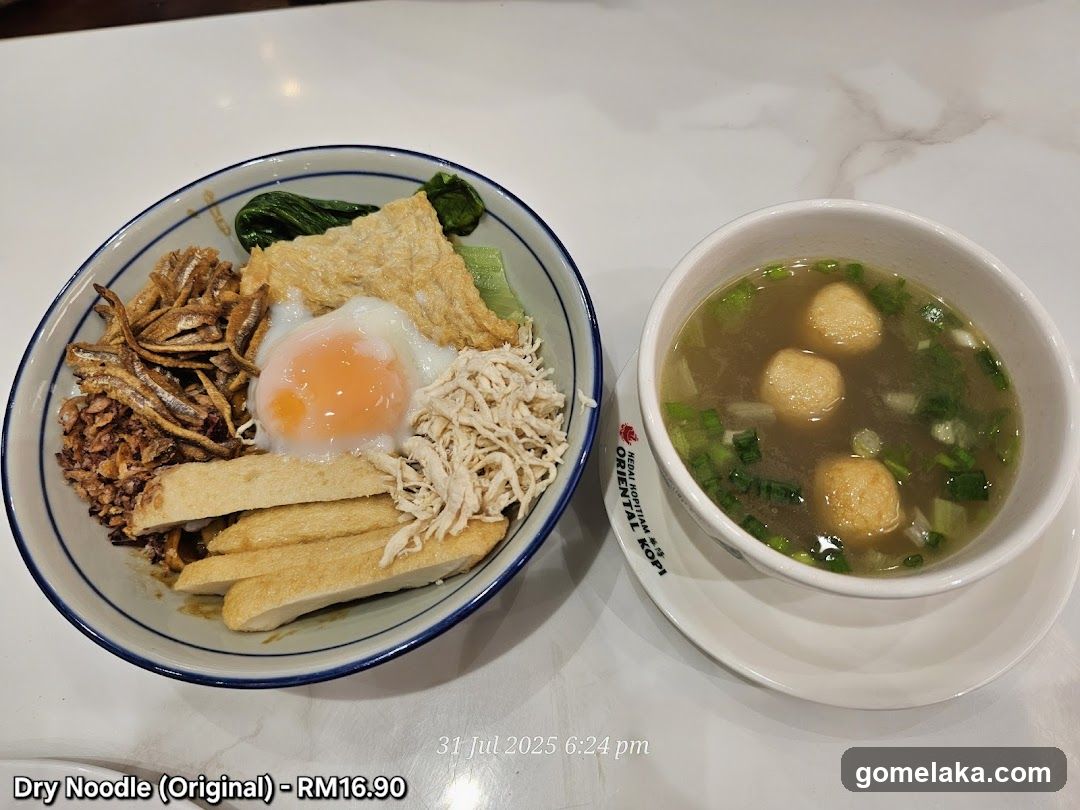 Food served at a restaurant