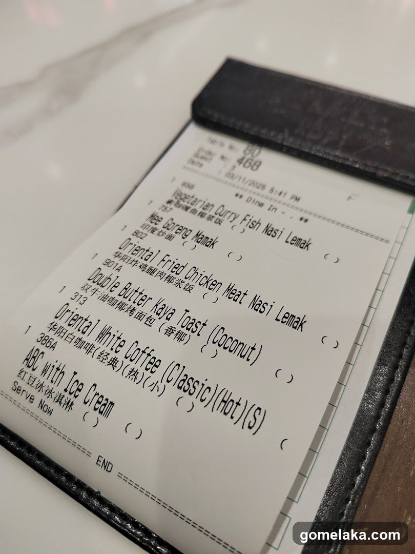 Restaurant Menu