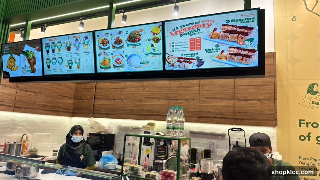 Food Menu Display