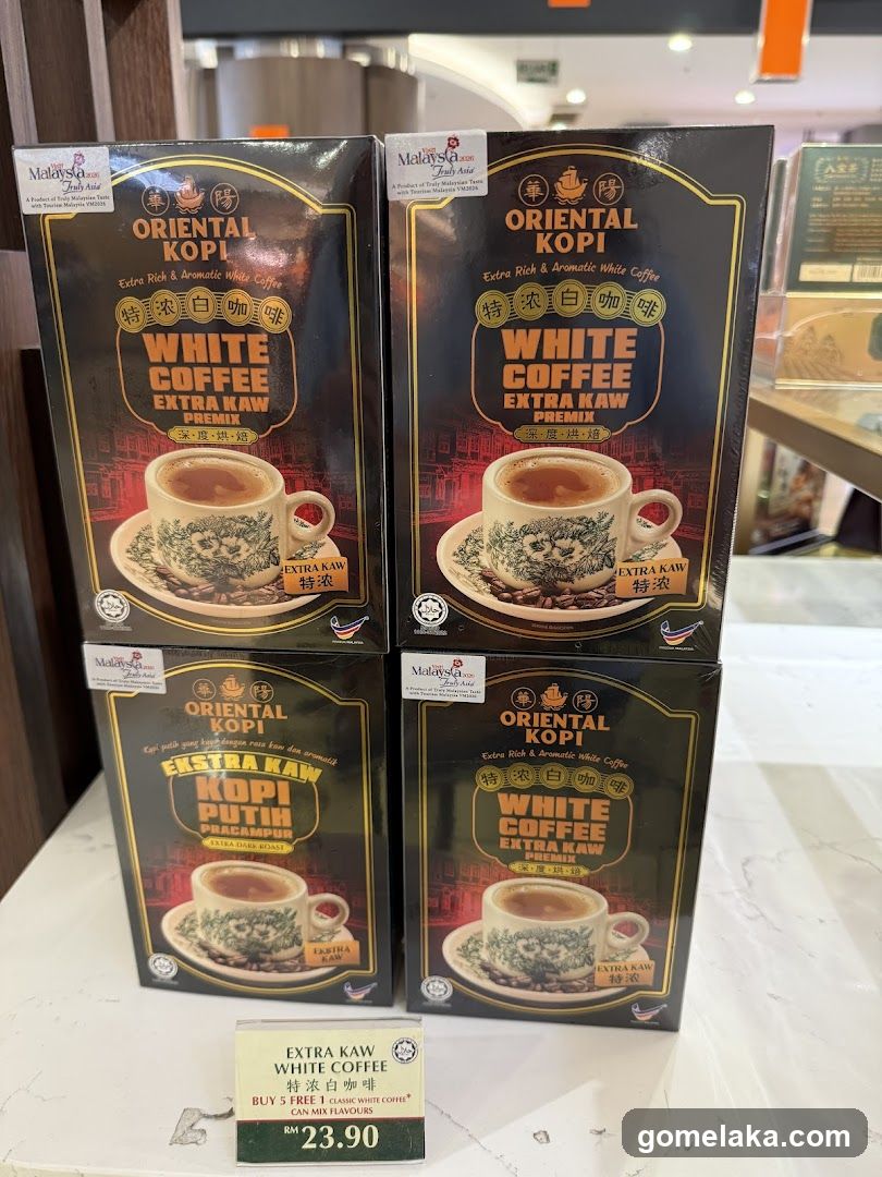 Oriental Kopi White Coffee Boxes