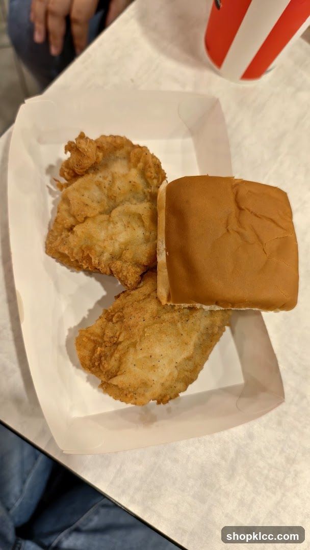 Fried Chicken and Bun