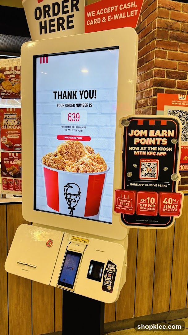 KFC Order Kiosk
