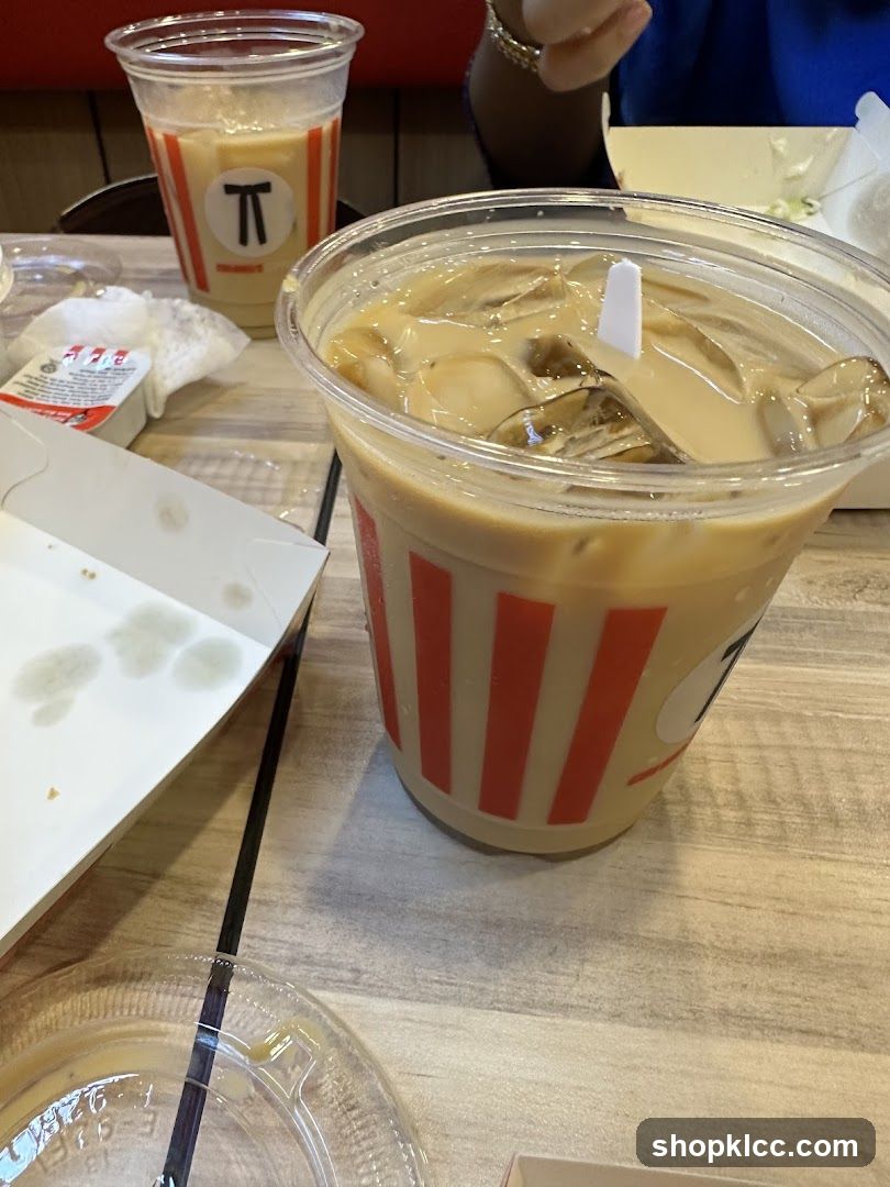 Iced Coffee Drinks
