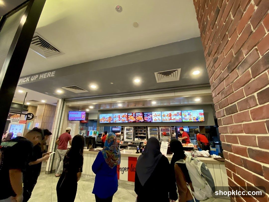 Fast Food Restaurant Interior
