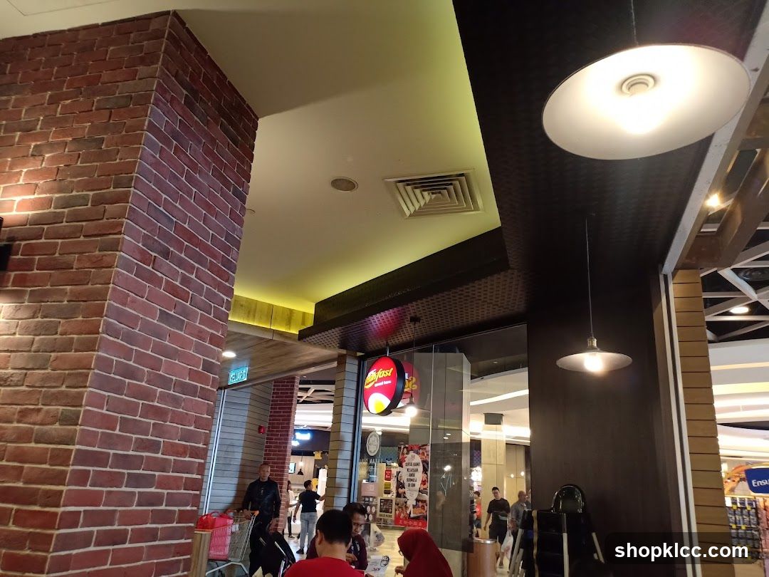 Restaurant Interior with Branded Signage