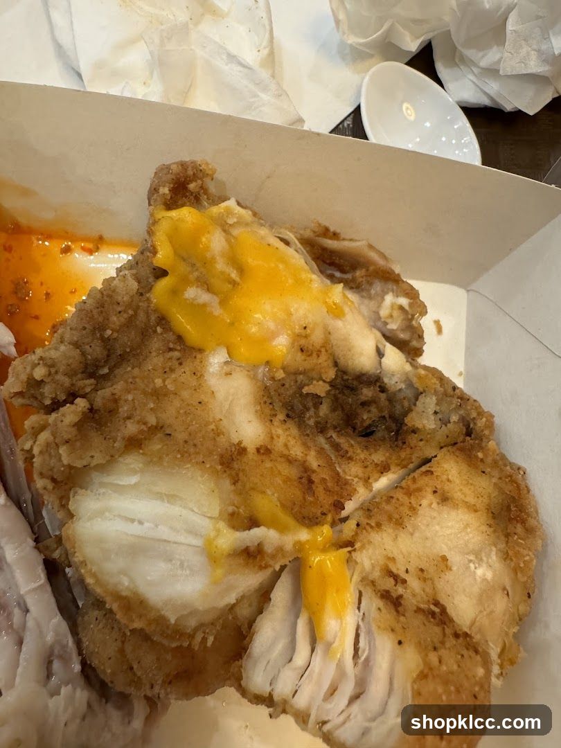 Fried Chicken with Cheese