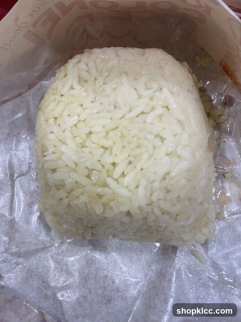 Steamed Rice