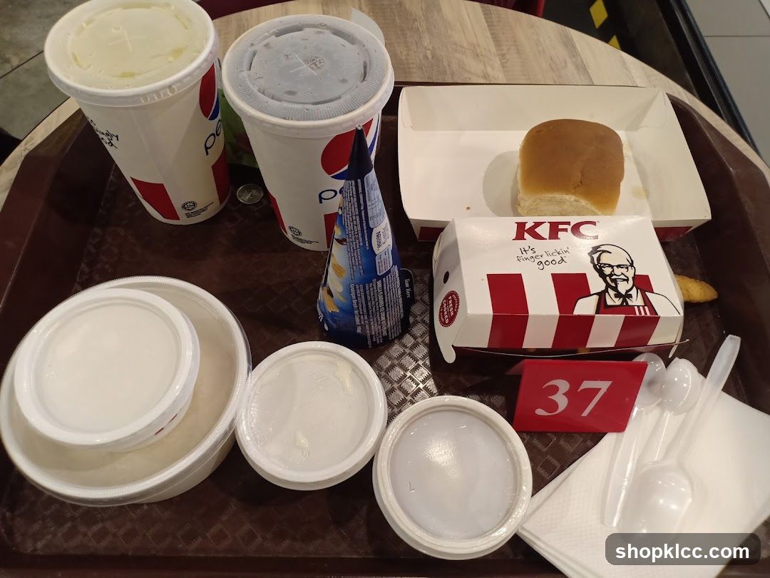 KFC Meal Tray