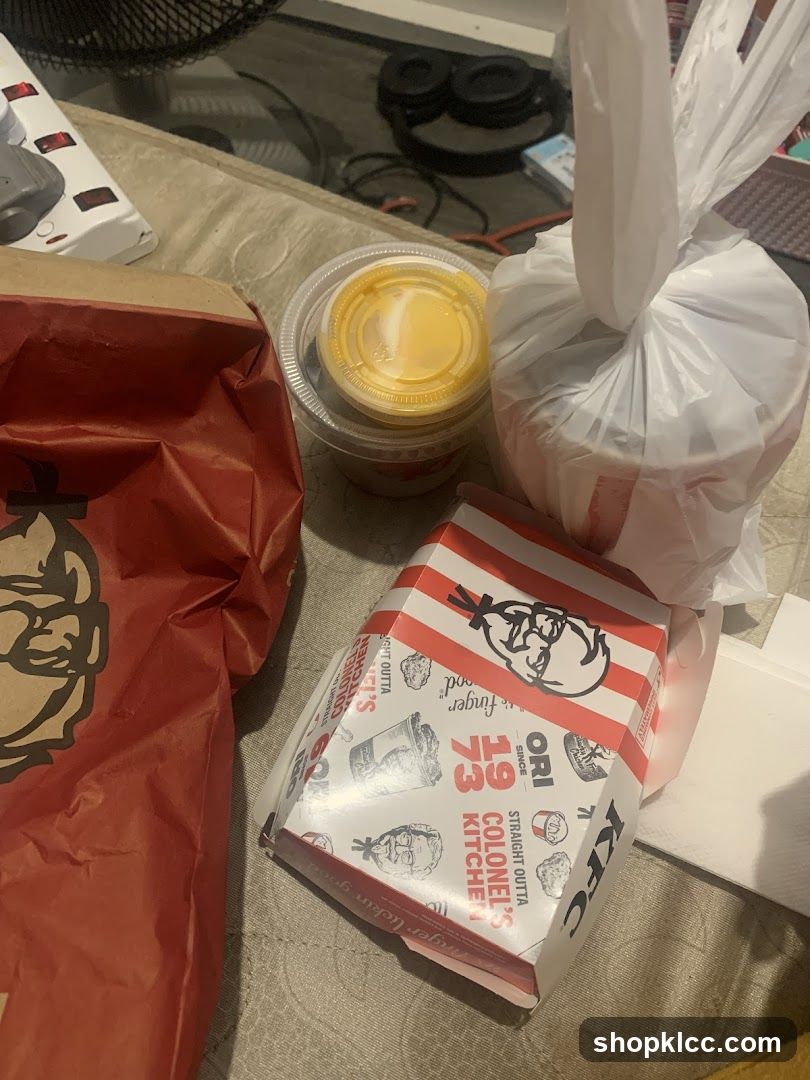 KFC Food Items