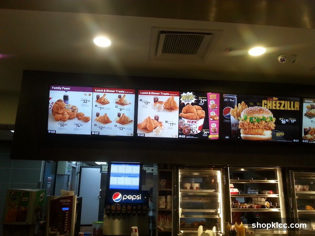 KFC Menu
