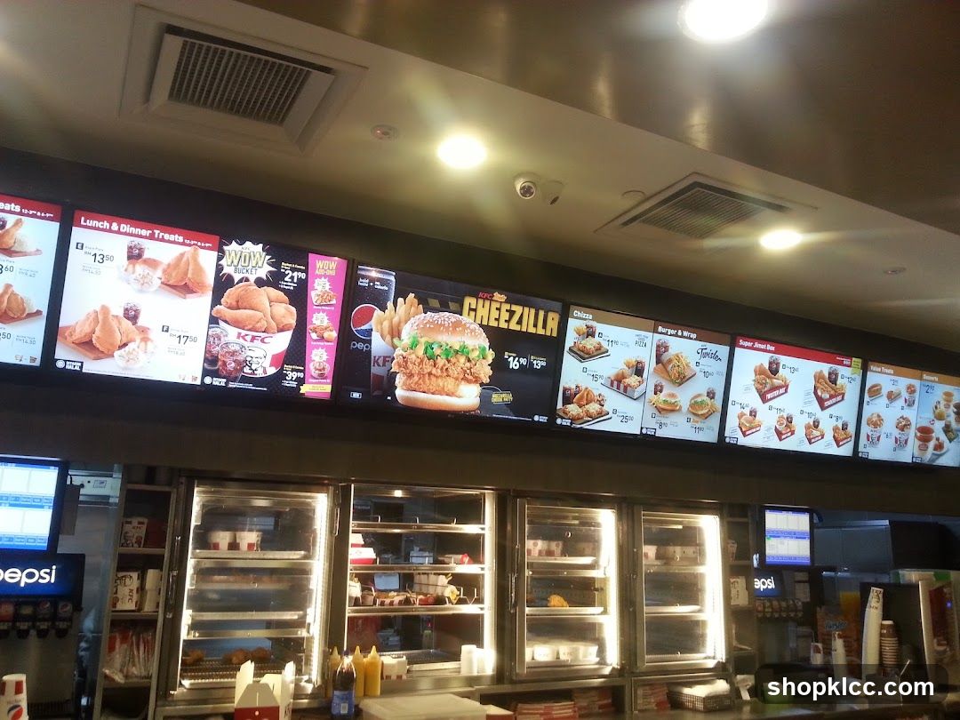 KFC Menu