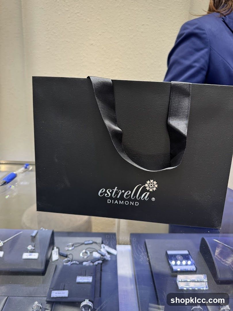 Jewelry Store Shopping Bag