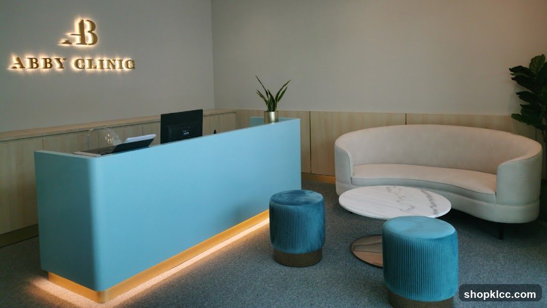 Abbey Clinic Reception Area