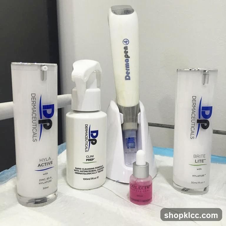Dermaceuticals Product Display