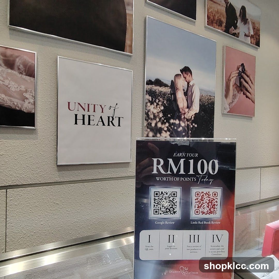 Promotional Display with Couple Photos