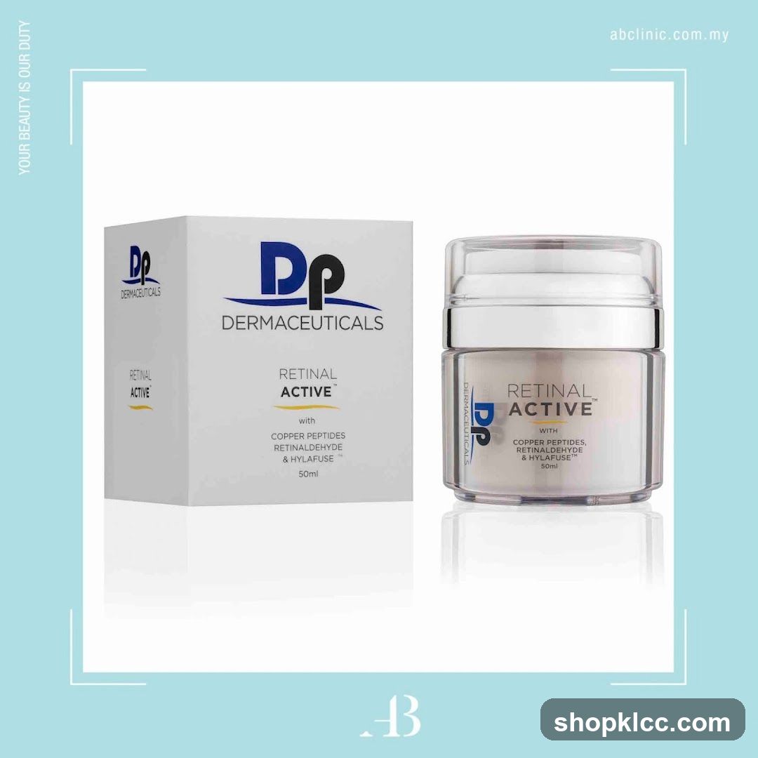 Dermaceuticals Retinal Active Product Display