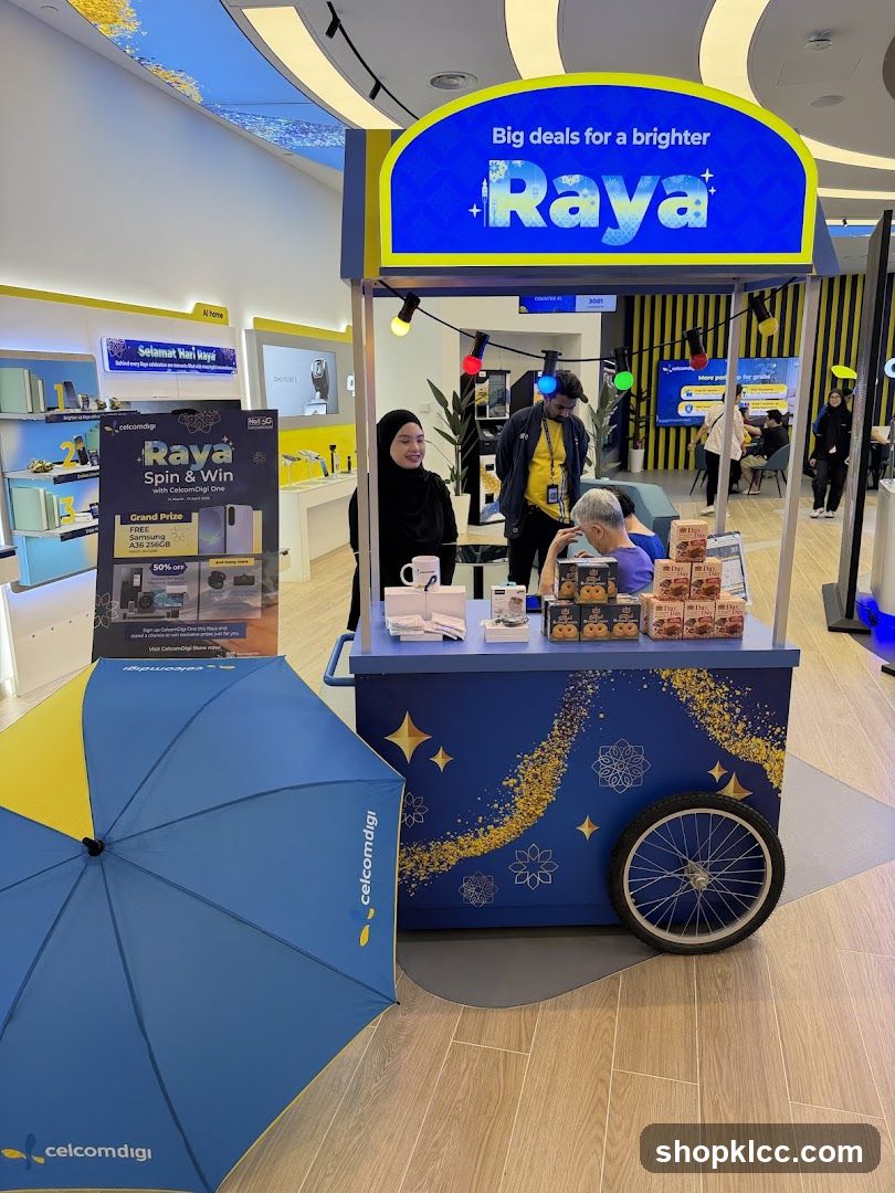 Raya Promotion Booth